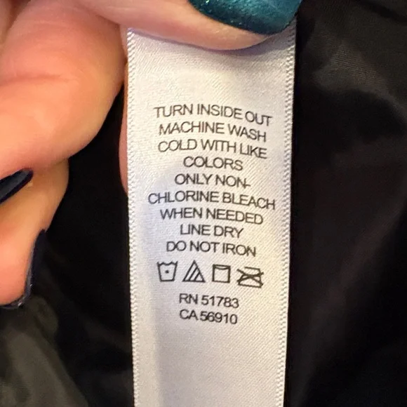 Maurices Jet Black Faux Leather Bomber Jacket - Picture 10 of 10